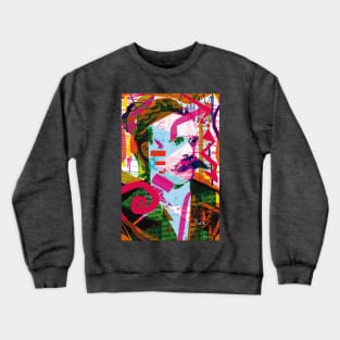 Friedrich Nietzsche Crewneck Sweatshirt